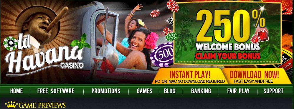 Old Havana Casino Bonuses Codes 1